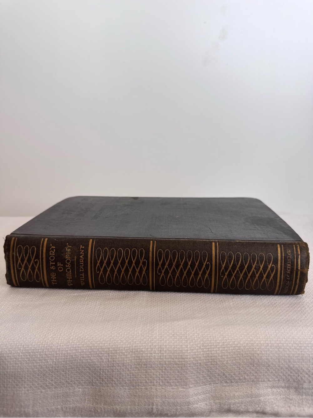 The story of philosophy, Will Duran Duran Durant 1926 vintage hardcover book